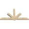 Ekena Millwork Kennewick Rough Sawn Timber Gable Bracket, Douglas Fir, 84"W x 45"H x 4"D x 6"F, 13/12 Pitch GBW084X45X0406KEN00RDF - alternate 4